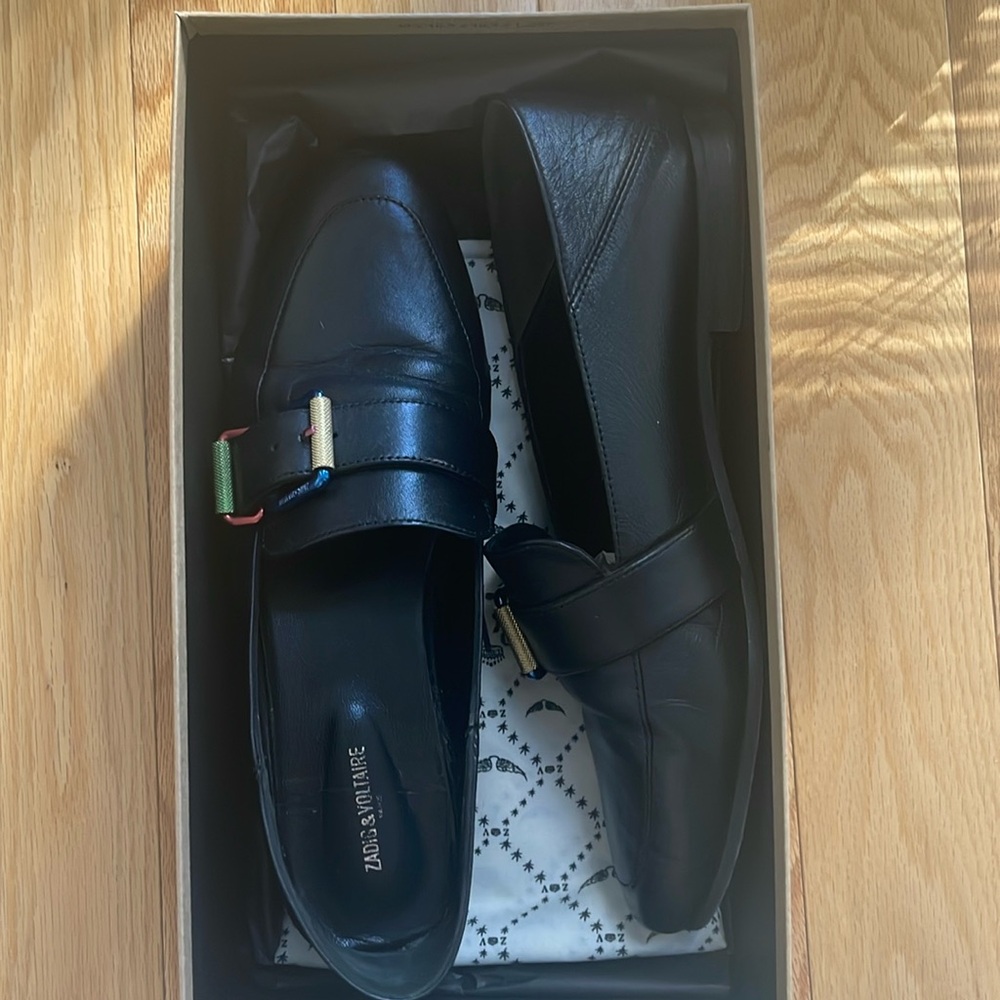 Zadig&Voltaire loafers, size 39
